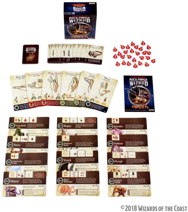 D&D: Rock Paper Wizard: Fistful of Monsters Expansion - Nerd Herd
