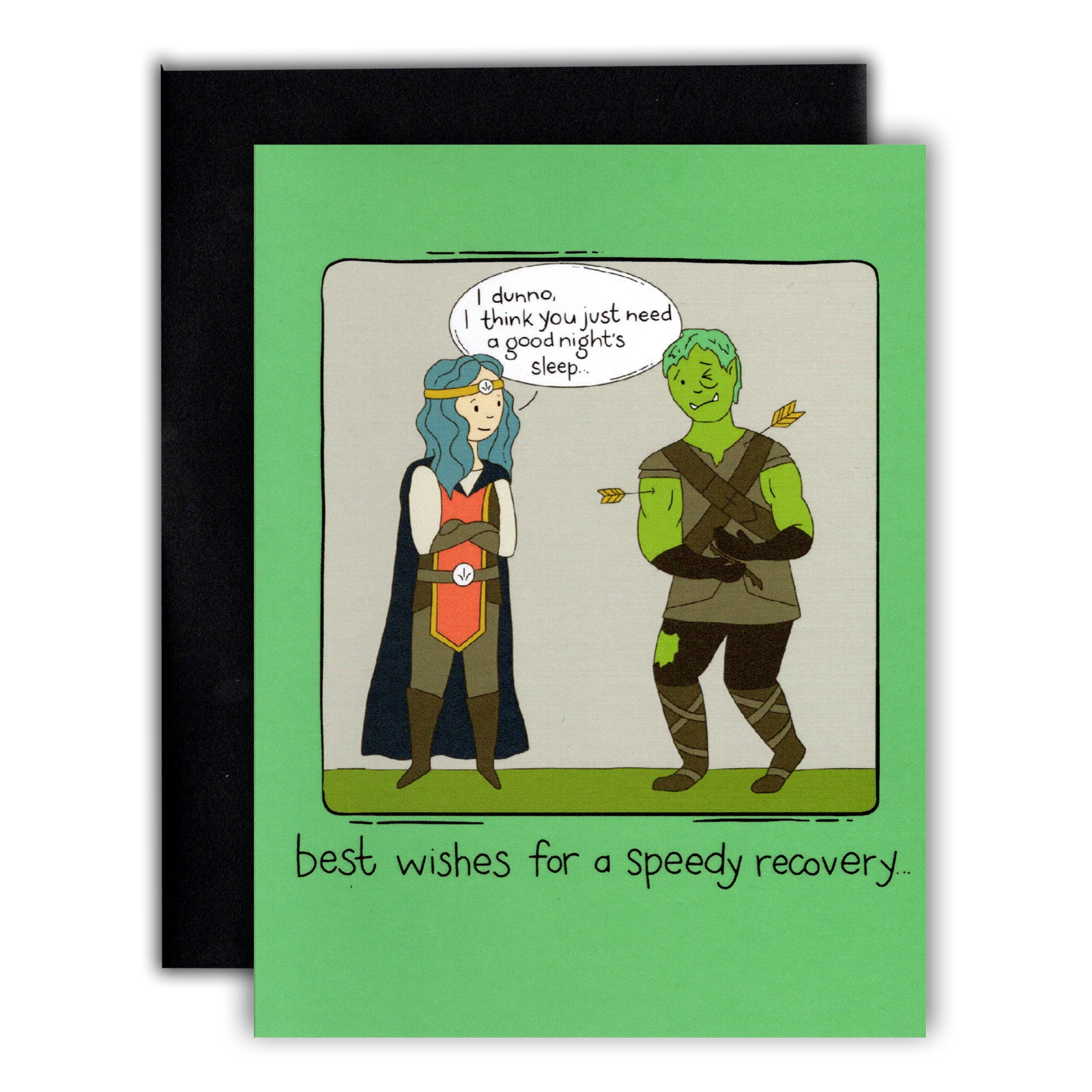 A Long Rest - D&D/RPG Get Well Soon Card Storymakers Trading Co. Paper Products