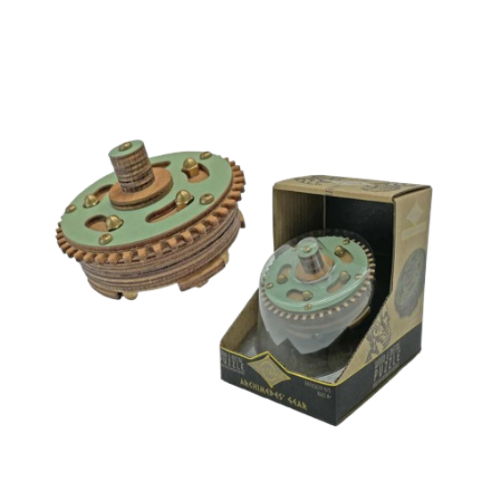 Archimedes’ Gear Premium Brainteaser Puzzle Project Genius Puzzles/Playthings