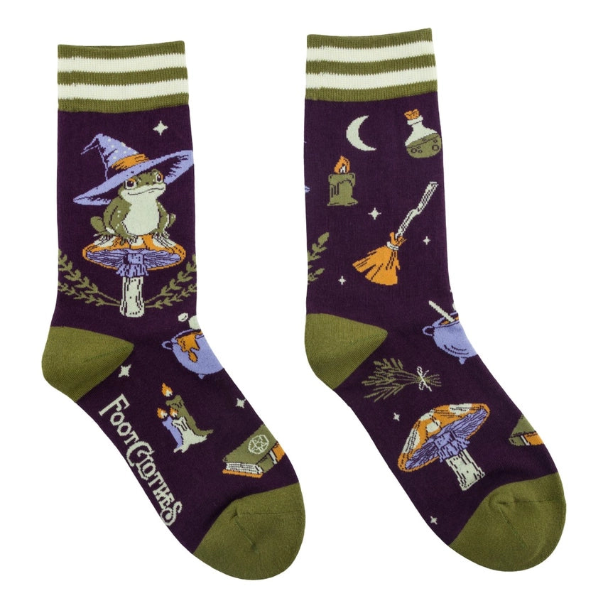 Archtoad of Hatville Crew Socks FootClothes LLC Clothing/Accessories