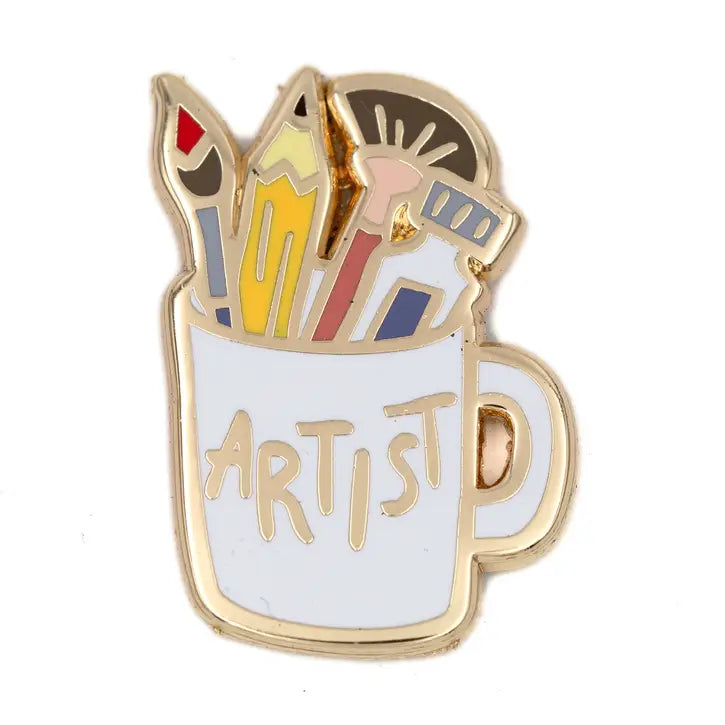 Artist Mug Enamel Pin These Are Things Clothing/Accessories