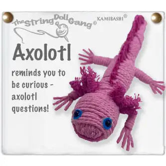 Axolotl String Doll Keychain Kamibashi Clothing/Accessories