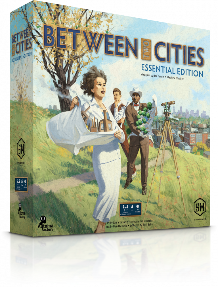 Between Two Cities: Essential Edition Stonemaier Games Board Games