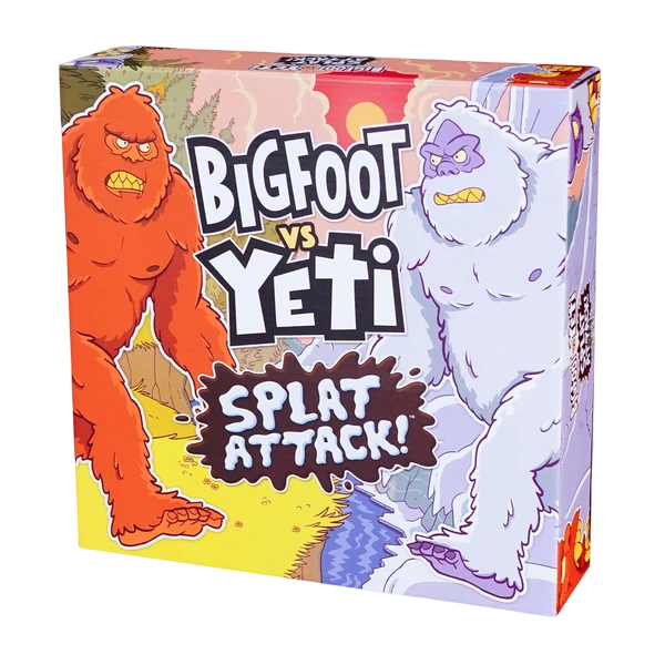 Bigfoot vs Yeti Splat Attack The Good Game Co. Board Games