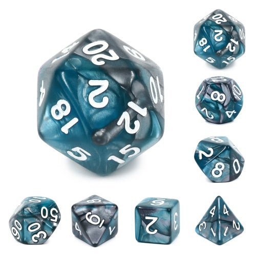 Blue Steel Dice Set HD Dice / Hengda Mfg. Dice