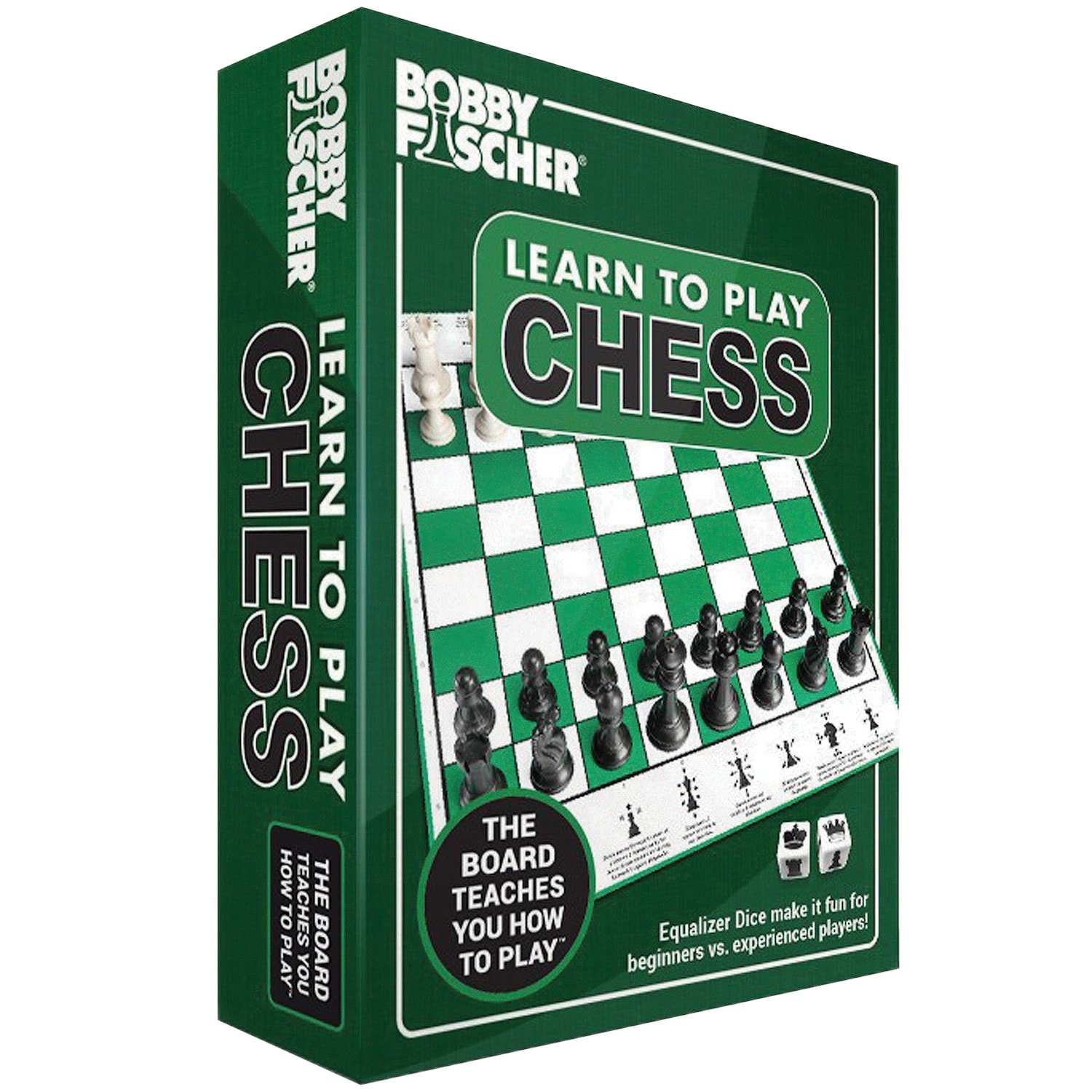 Bobby Fischer Learn to Play Chess Wood Expressions/We Games Board Games