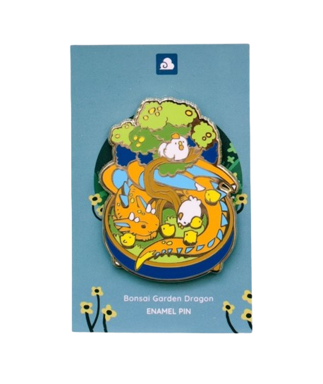 Bonsai Garden Enamel Pin Thousand Skies Clothing/Accessories