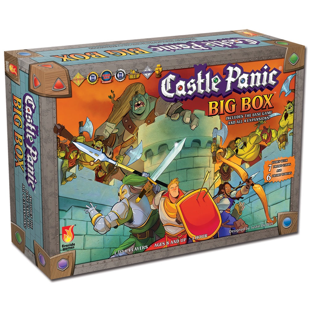 Castle Panic 2nd Edition Big Box Fireside Games Board Games