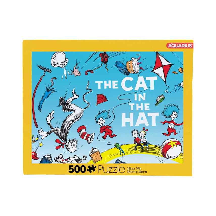 Cat in the Hat Jigsaw Puzzle NMR Brands/AQUARIUS Puzzles/Playthings