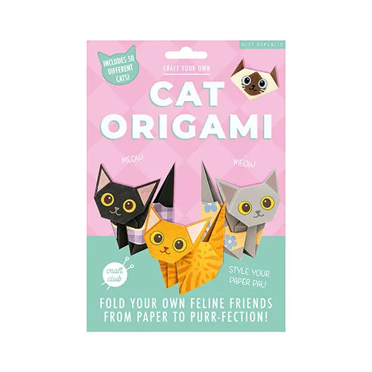Cat Origami Gift Republic Projects/Kits