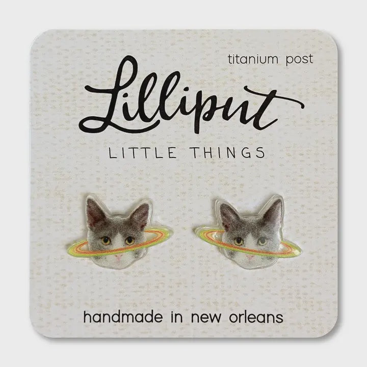 Caturn Earrings Lilliput Little Things Clothing/Accessories