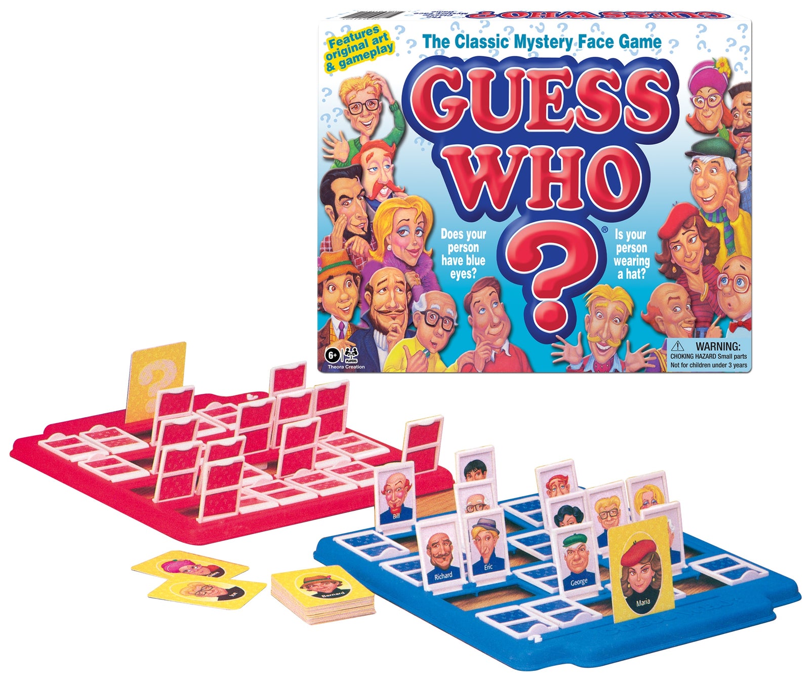 Classic Guess Who? Winning Moves Games Board Games
