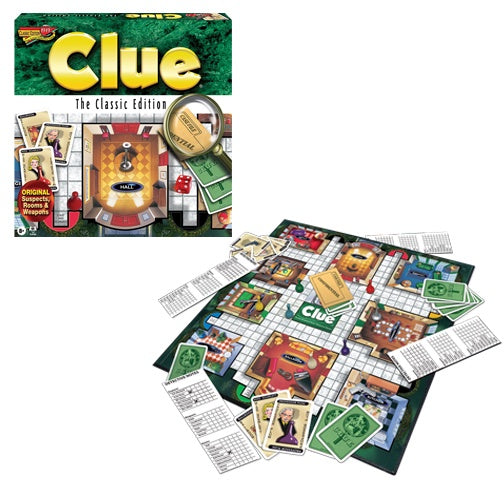 Clue: The Classic Edition Winning Moves Games Board Games
