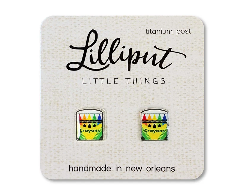 Crayon Earrings Lilliput Little Things Clothing/Accessories