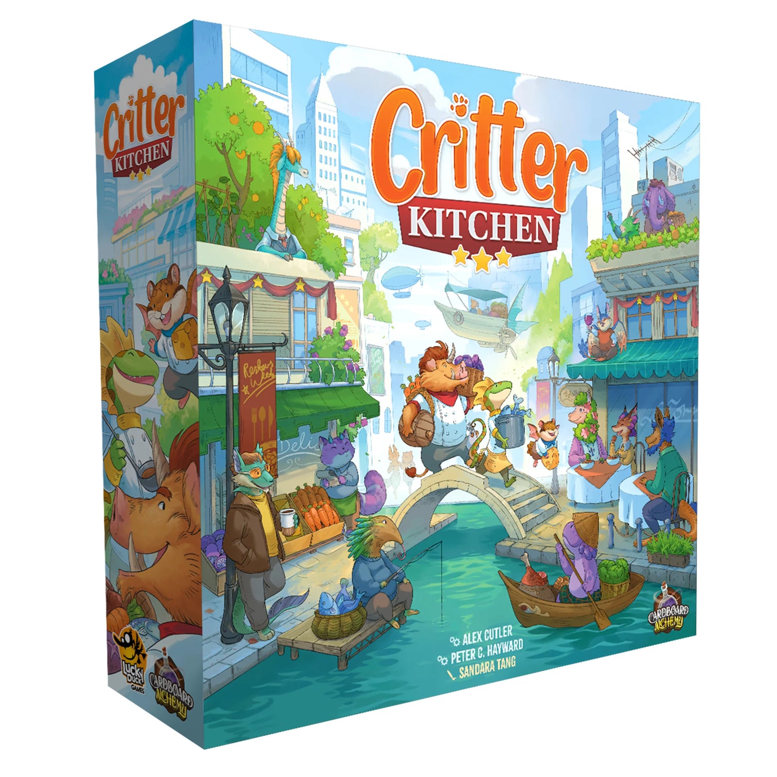 Critter Kitchen Lucky Duck Games Board Games