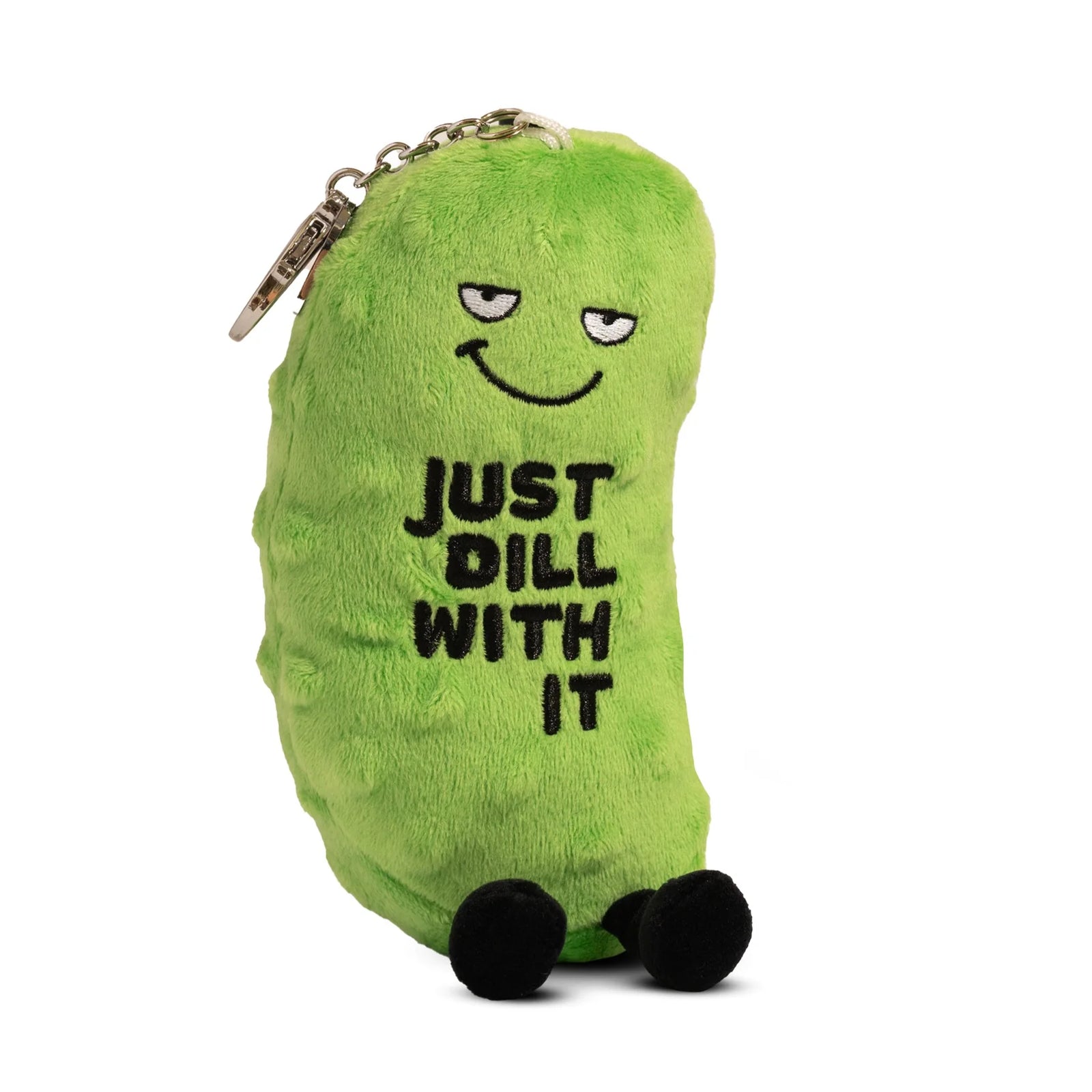 Dill Pickle Plush Charm Keychain Punchkins Plush