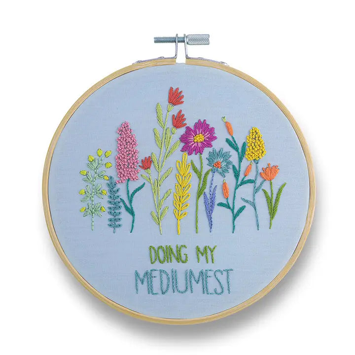 Doing My Mediumest Embroidery Kit Funatic Projects/Kits