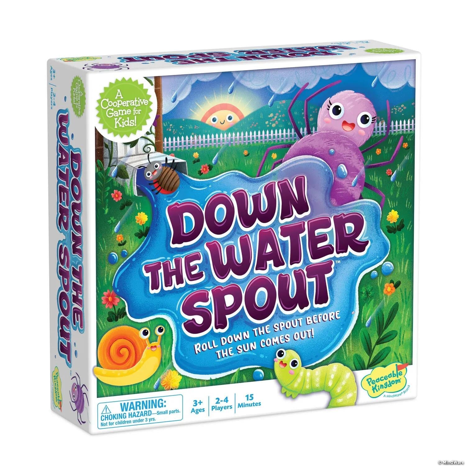 Down The Waterspout Peaceable Kingdom Board Games