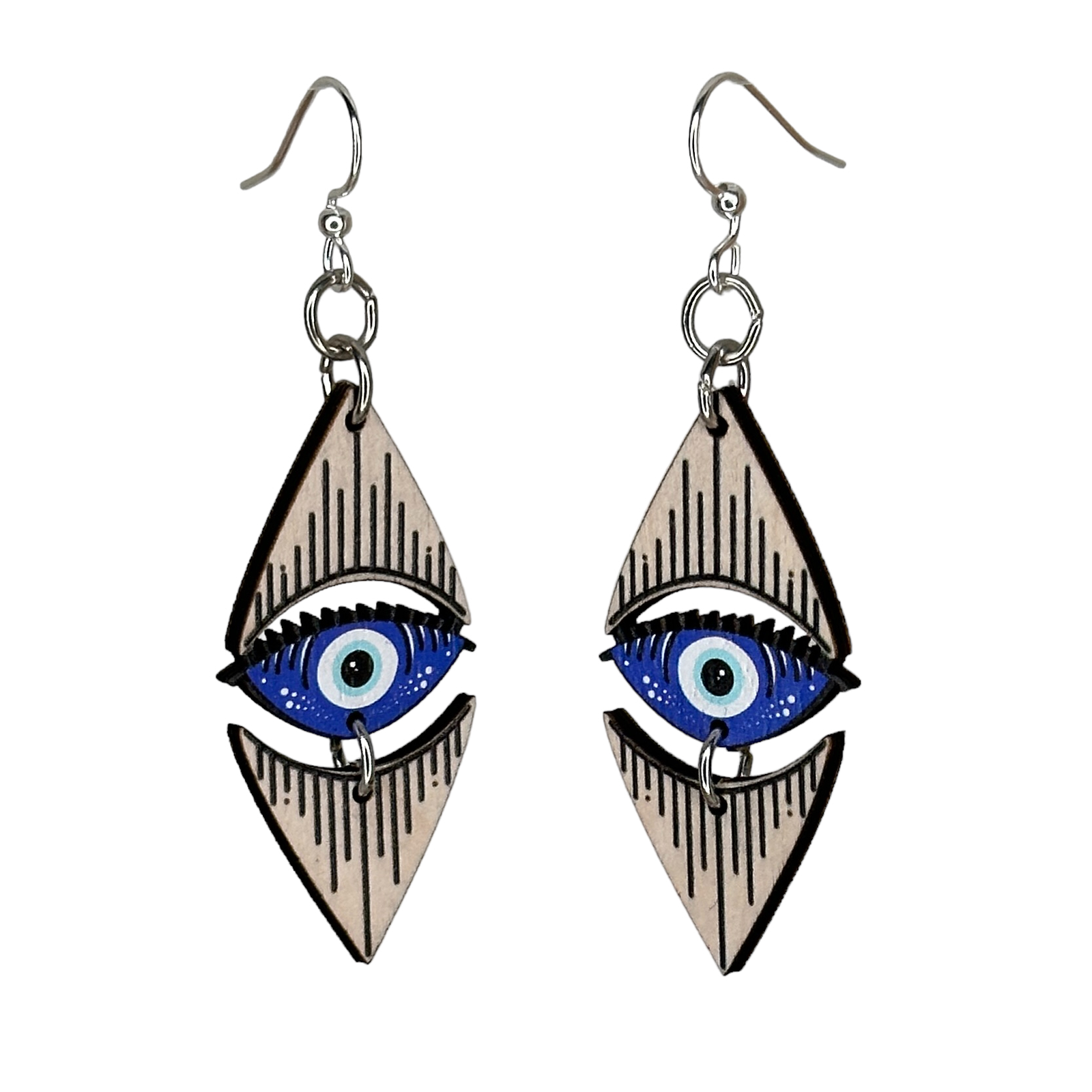 Evil Eye Earrings Green Tree Jewelry Clothing/Accessories