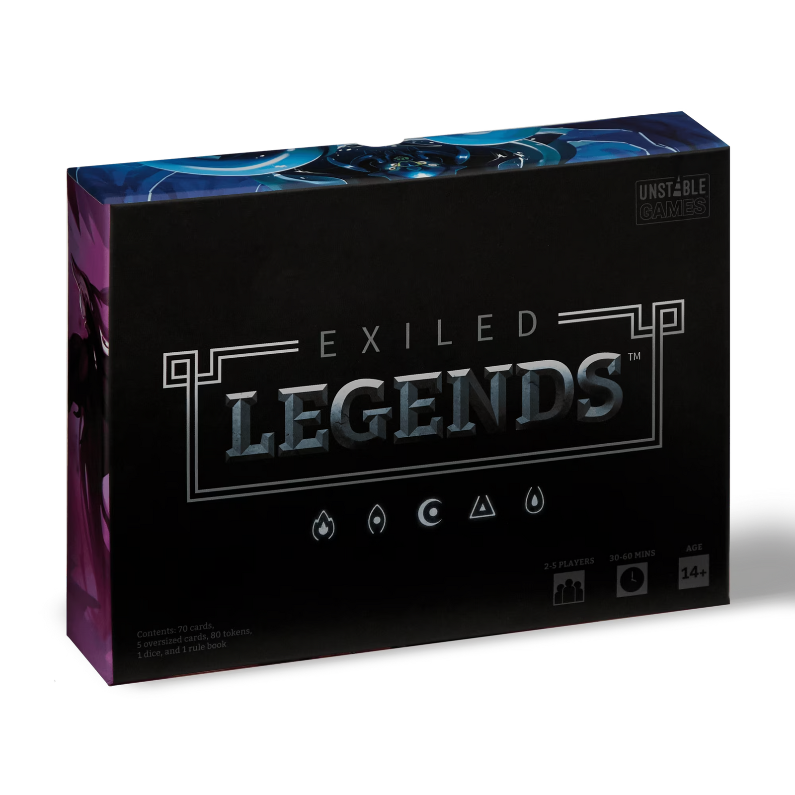 Exiled Legends TeeTurtle Board Games