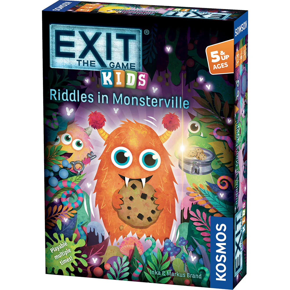 Exit: Riddles in Monsterville - Kids Thames & Kosmos Board Games