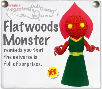 Flatwoods Monster String Doll Keychain Kamibashi Clothing/Accessories