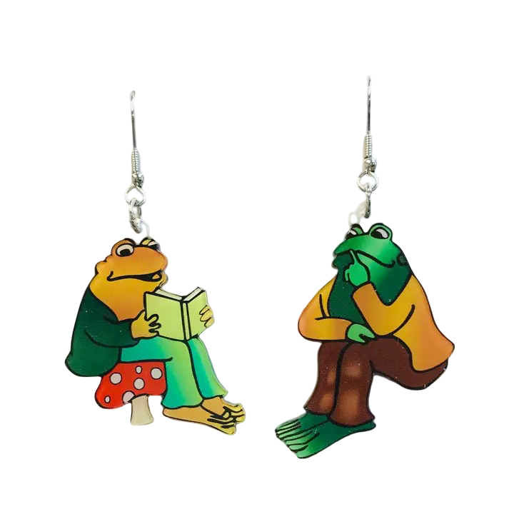Frog & Toad Acrylic Earrings SimpleNGreat Clothing/Accessories