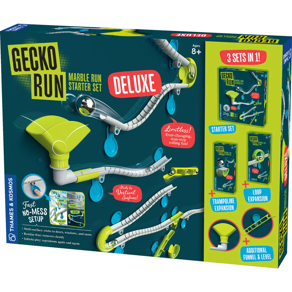 Gecko Run: Marble Run Deluxe Kit Thames & Kosmos Projects/Kits