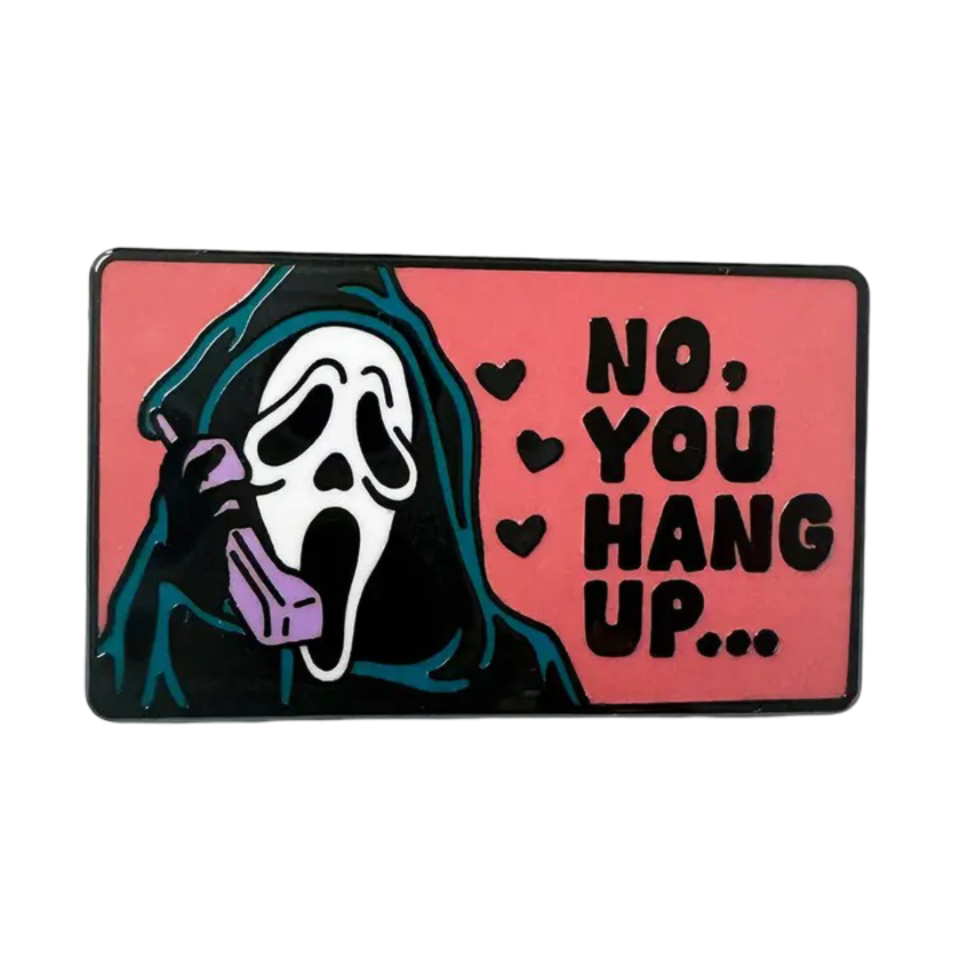 Hang Up Enamel Pin Strike Gently Clothing/Accessories