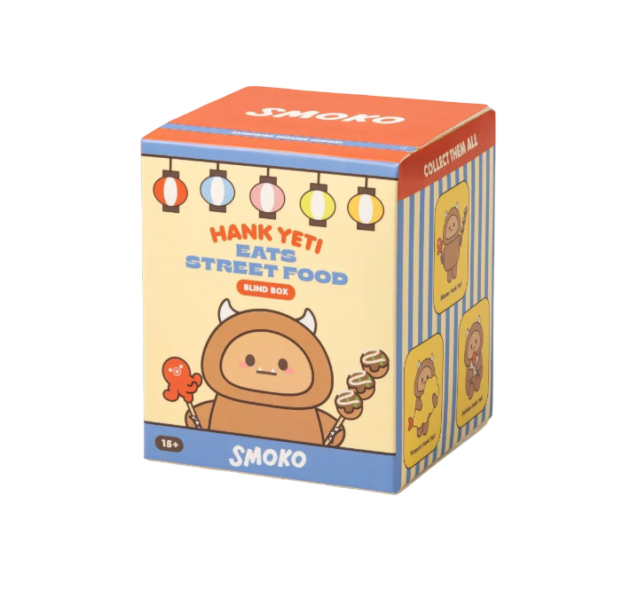 Hank Yeti Eats Street Food Blind Box Smoko Blind Box