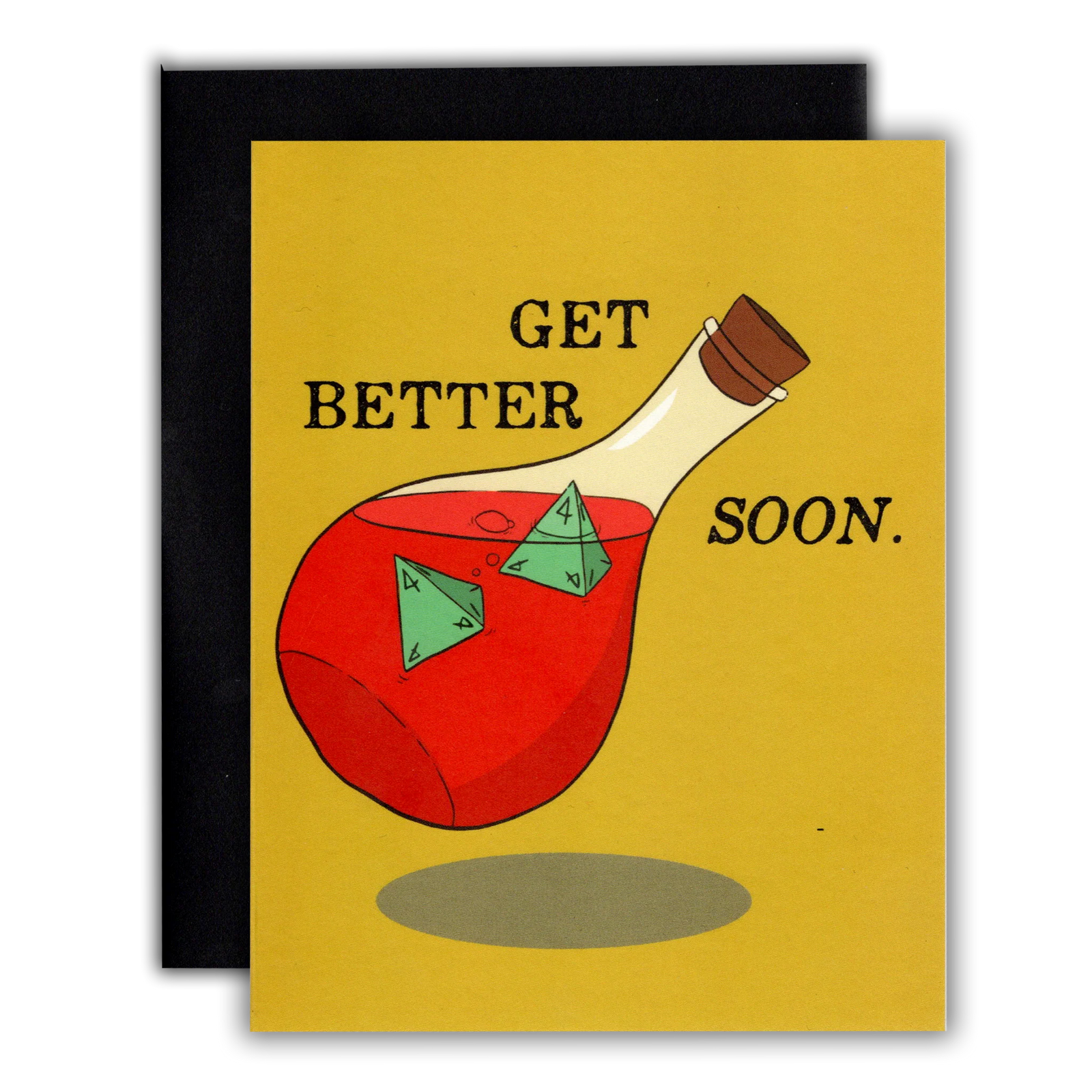 Healing Potion - D&D/RPG Get Well Soon Card Storymakers Trading Co. Paper Products