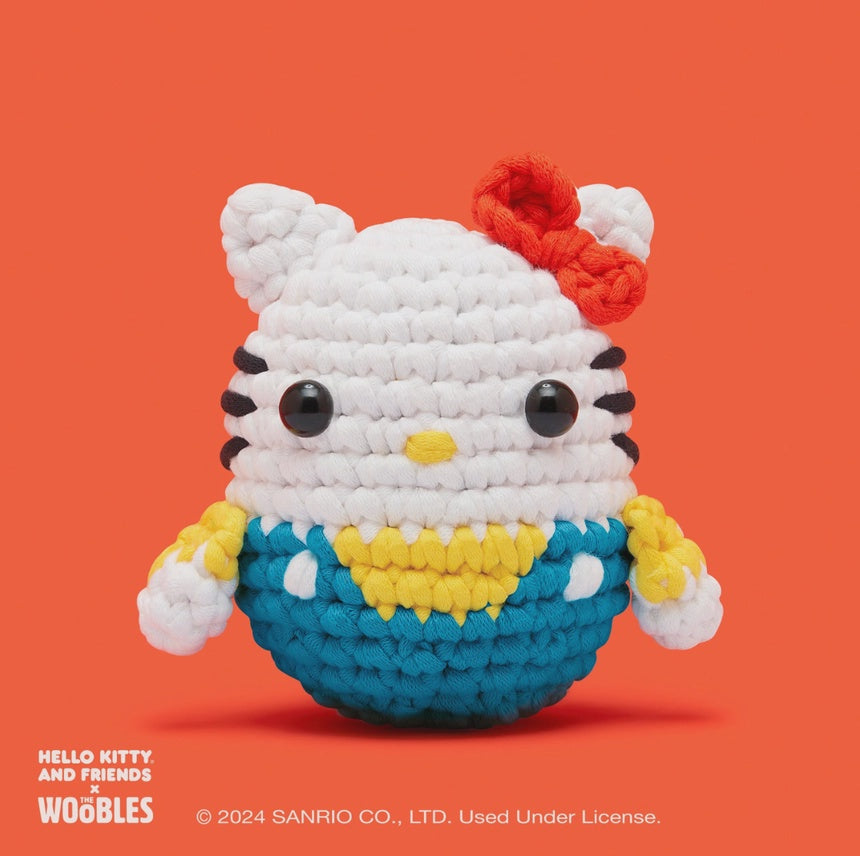 Hello Kitty - Crochet Kit The Woobles Projects/Kits