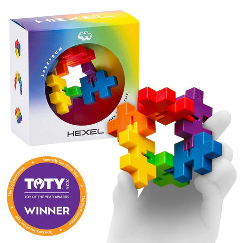 HEXEL Fidget - Spectrum Plus-Plus Puzzles/Playthings