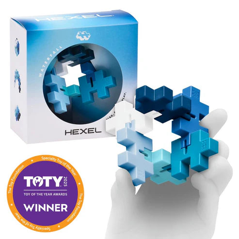 HEXEL Fidget - Waterfall Plus-Plus Puzzles/Playthings