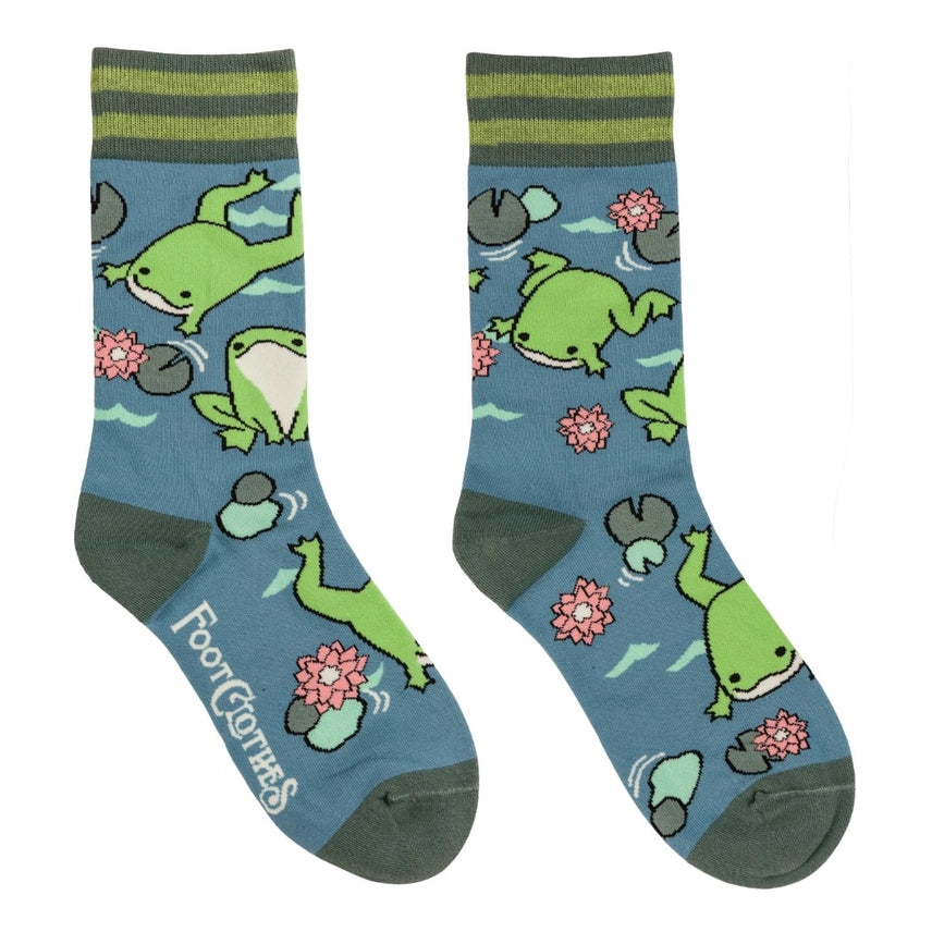 Hoppy Days Crew Socks FootClothes LLC Clothing/Accessories