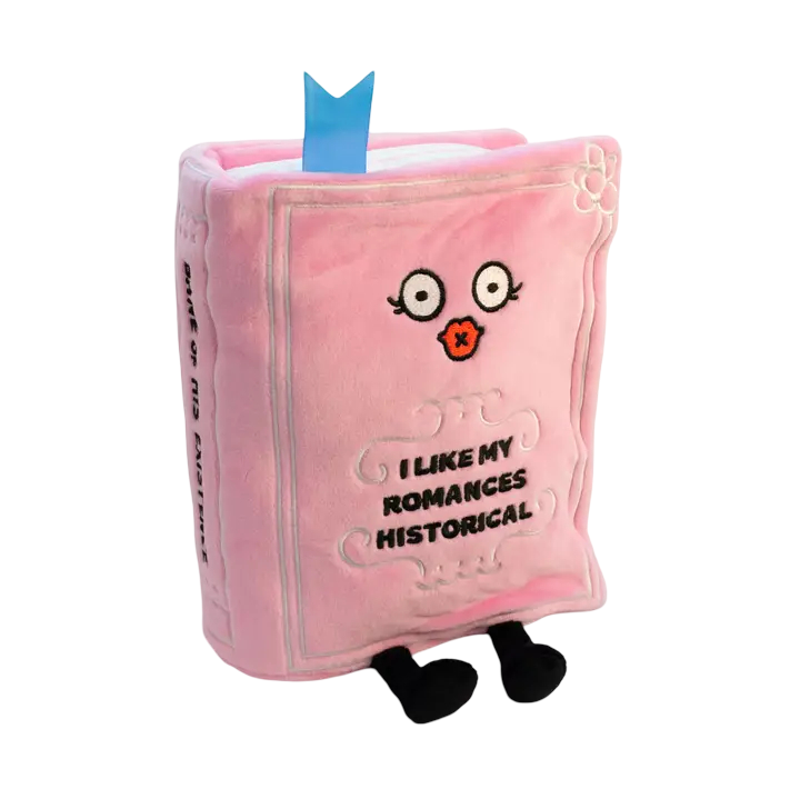 I Like My Romances Historical Book Plush Punchkins Plush