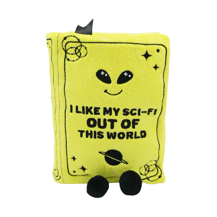 I Like My Sci-Fi Out of This World Book Plush Punchkins Plush