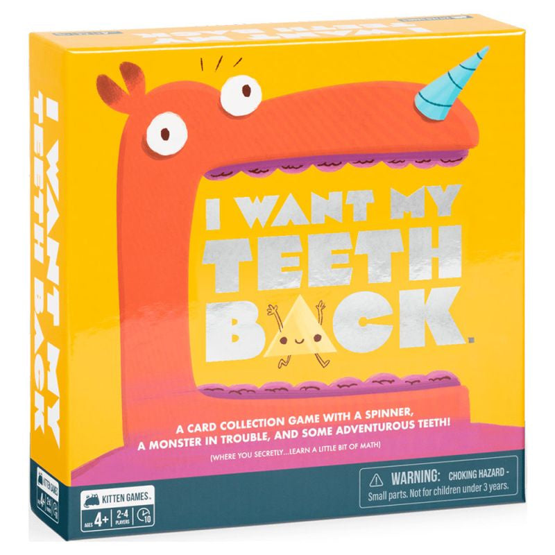 I Want My Teeth Back Exploding Kittens Games Board Games