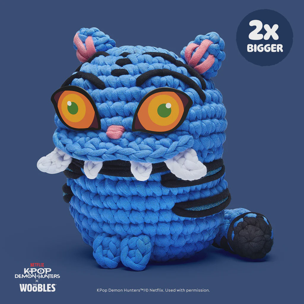 K-Pop Demon Hunters Derpy - Beginner Extra Squeezy Crochet Kit The Woobles Projects/Kits