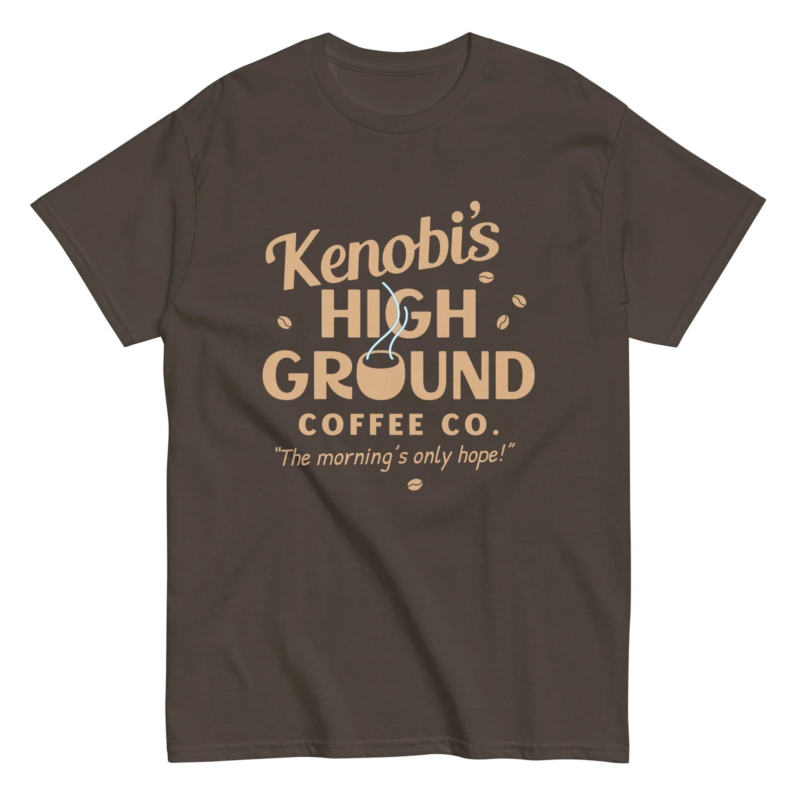 Kenobi's High Ground Coffee Co. T-Shirt Snorgtees Clothing/Accessories