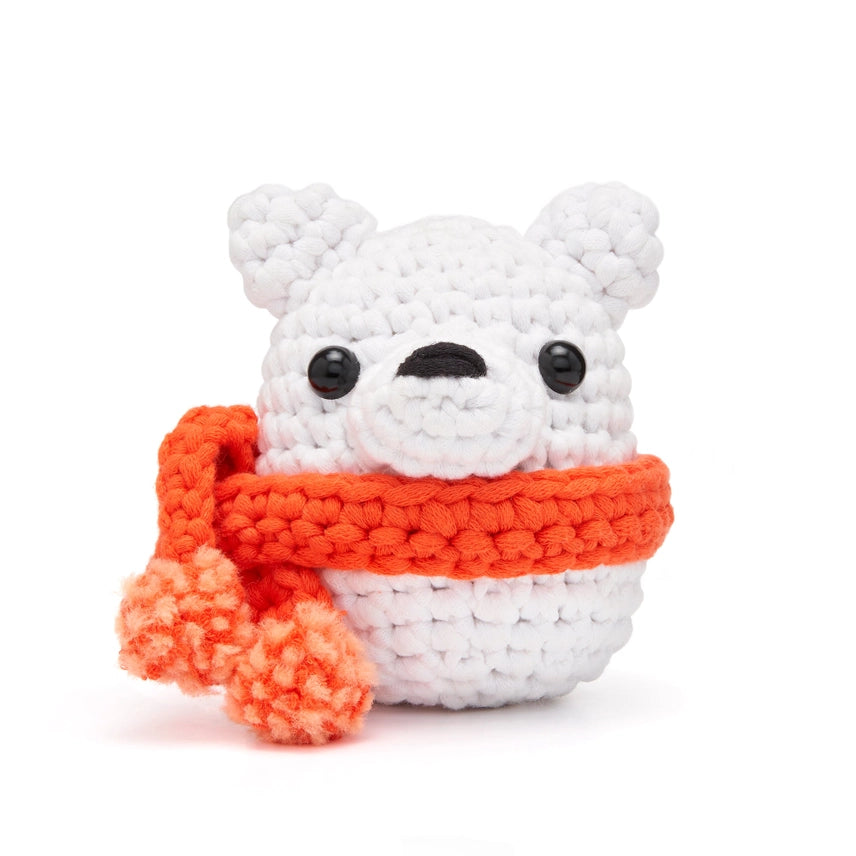 Lola the Polar Bear - Crochet Kit The Woobles Projects/Kits