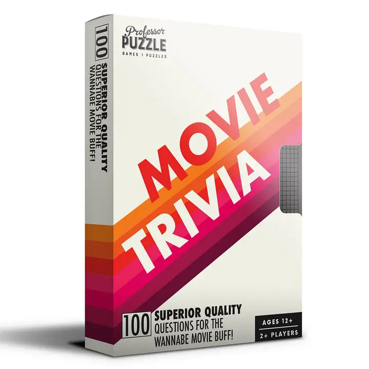 Mini Movie Trivia Professor Puzzle Board Games