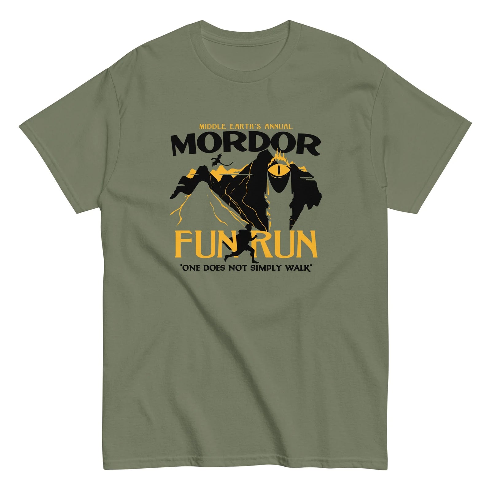 Mordor Fun Run T-Shirt Snorgtees Clothing/Accessories