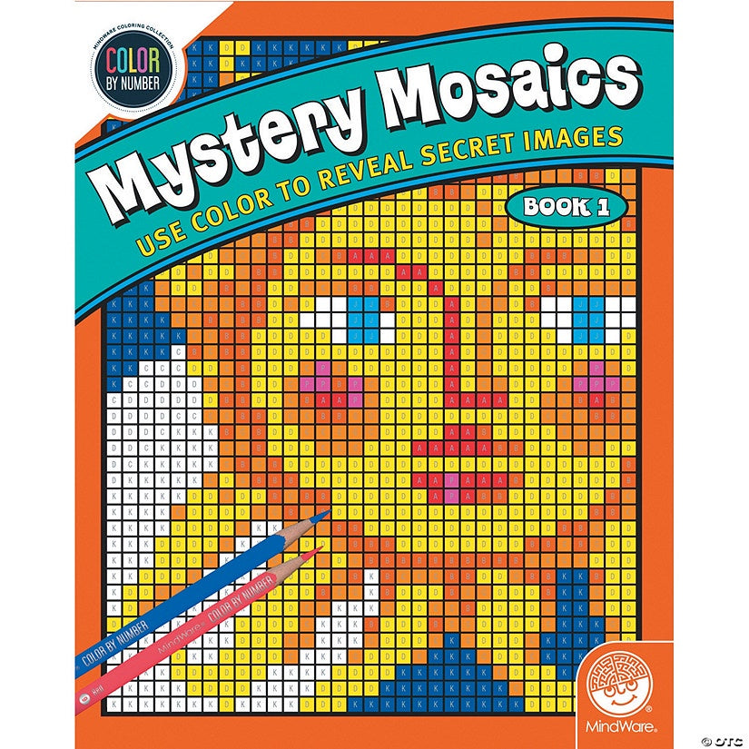 Mystery Mosaics: Book 1 Mindware Art Supplies