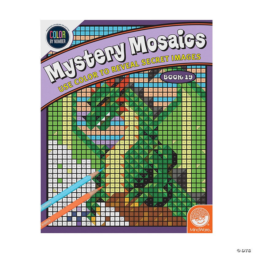 Mystery Mosaics: Book 19 Mindware Art Supplies