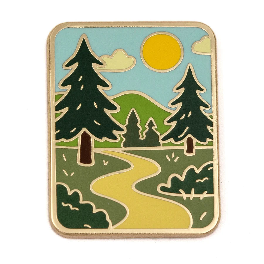 Nature Stamp Enamel Pin These Are Things Clothing/Accessories