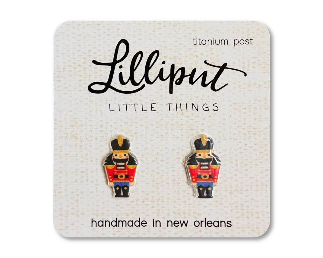 Nutcracker Earrings Lilliput Little Things Clothing/Accessories