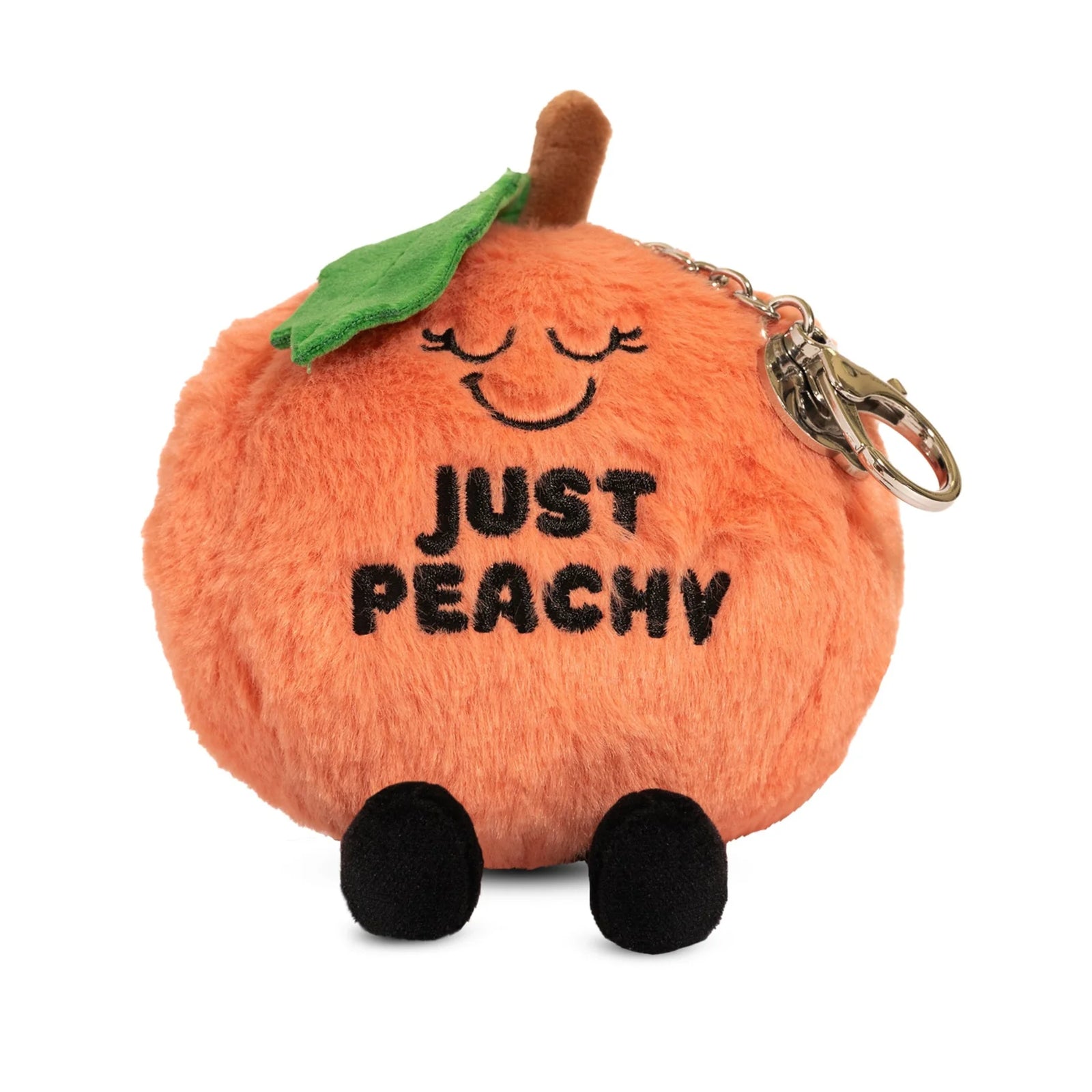 Peachy Plush Charm Keychain Punchkins Plush