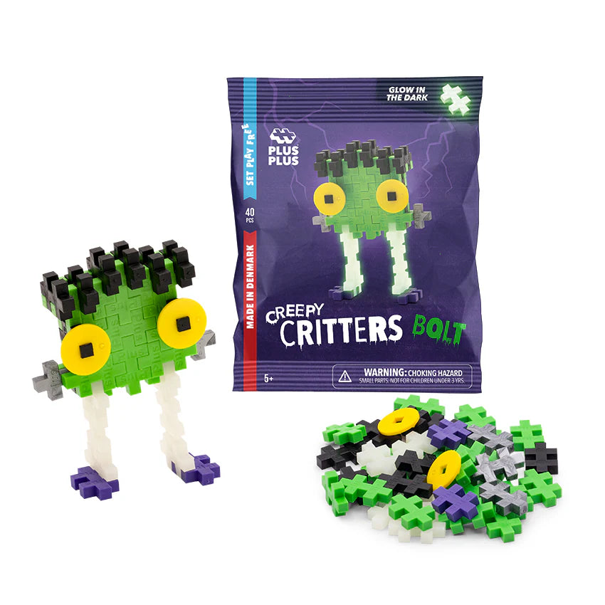 Plus-Plus: Creepy Critters Bolt Plus-Plus Puzzles/Playthings