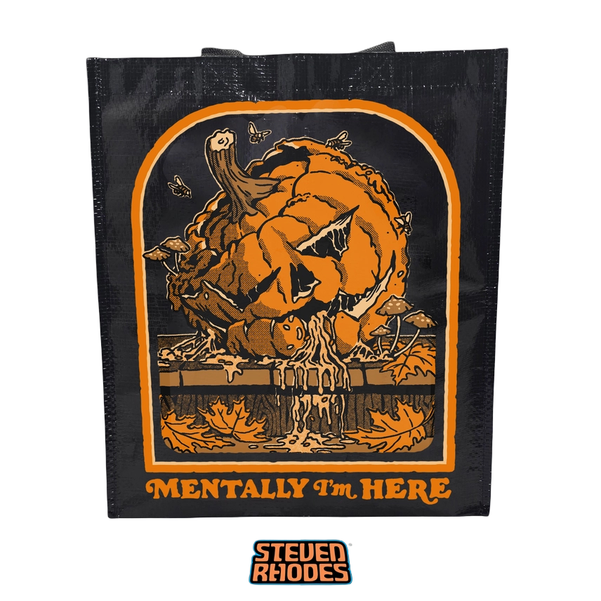 Pumpkin Cult Grocery Tote Snark Totes Clothing/Accessories